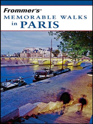 cover image of Frommer's Memorable Walks in Paris